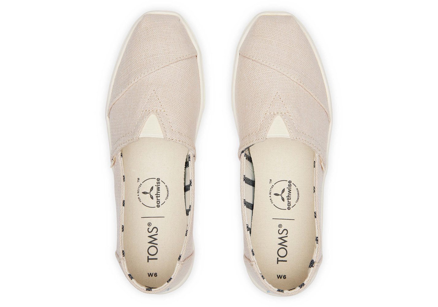 Toms Espadryle Damskie Beżowe - Alpargata Cupsole Slip On - 89UEDJWTZ